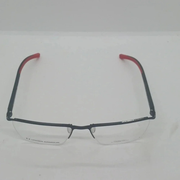 NWT RX-ABLE UNDER ARMOUR UA5003G EYEGLASS FRAMES BLACK RED - Picture 3 of 5